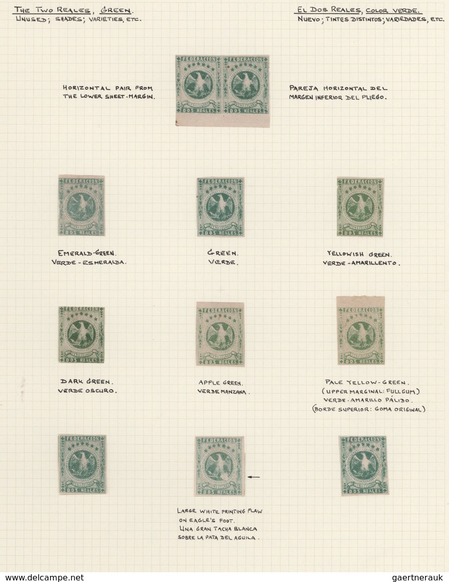 Venezuela: 1863/1865, Specialised Collection Of The Eagle Issue (Michel Nos. 7/11, Scott Nos. 10/14) - Venezuela