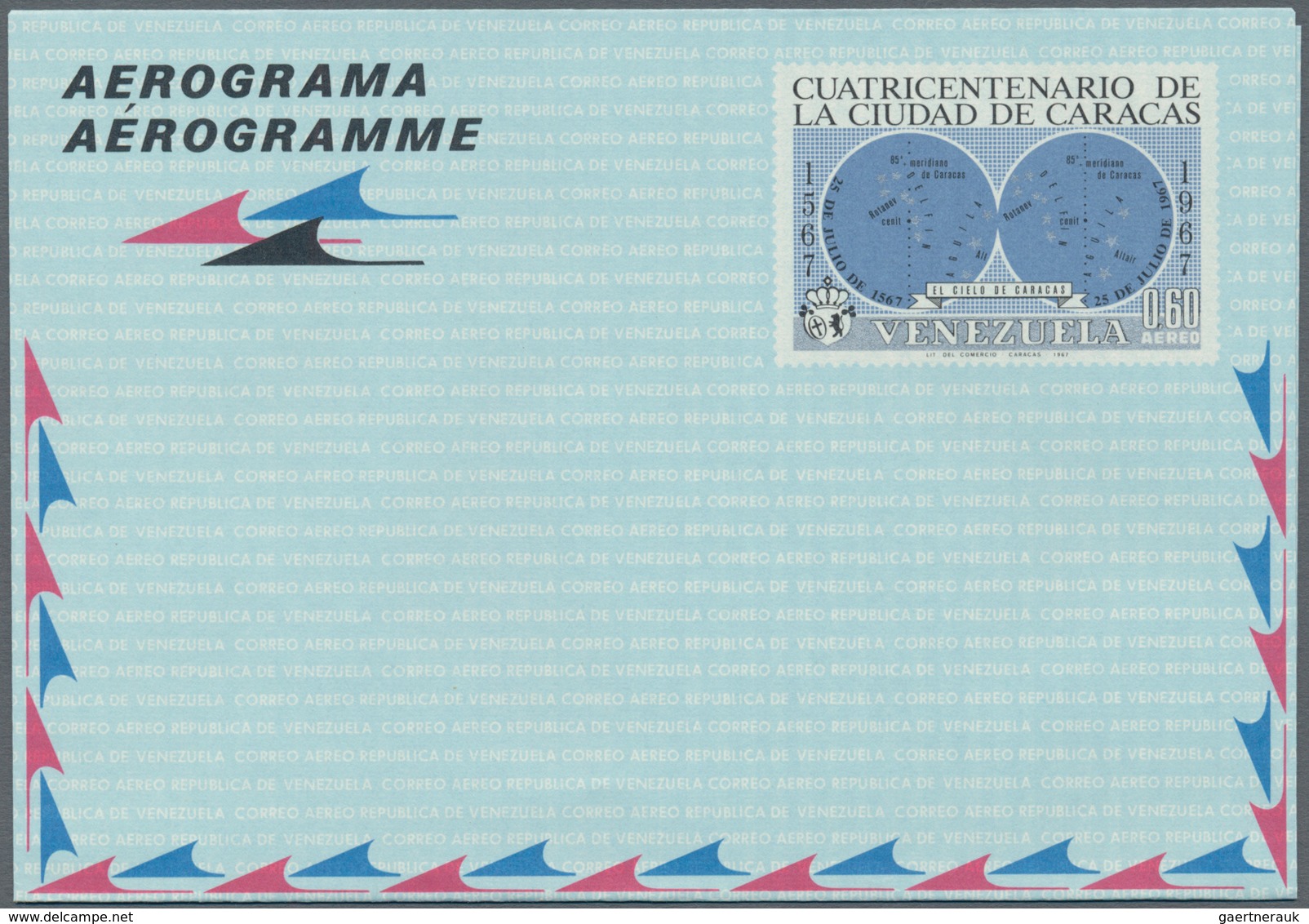 Venezuela - Ganzsachen: 1954/1990 (ca.), AEROGRAMMES: Accumulation With Nearly 600 Unused And Used/C - Venezuela