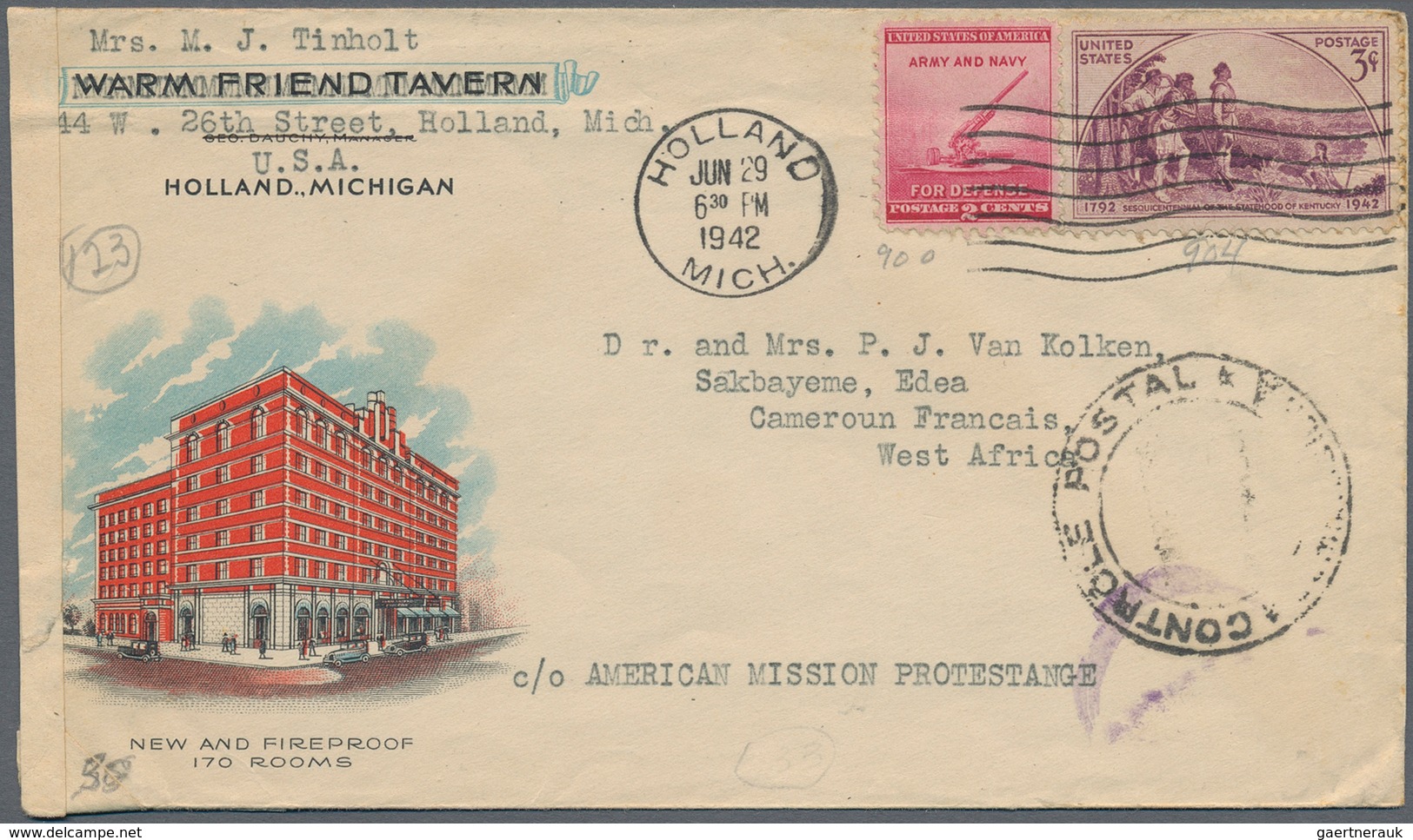 Vereinigte Staaten Von Amerika: 1836 - 1985 (ca.), Accumulation Of Ca. 240 Covers, Besides, Postal S - Briefe U. Dokumente