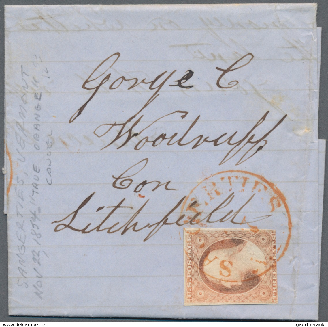 Vereinigte Staaten Von Amerika: 1836-1993, Vielseitiger Bestand Mit Rund 380 Briefen, Belegen, Ganzs - Lettres & Documents
