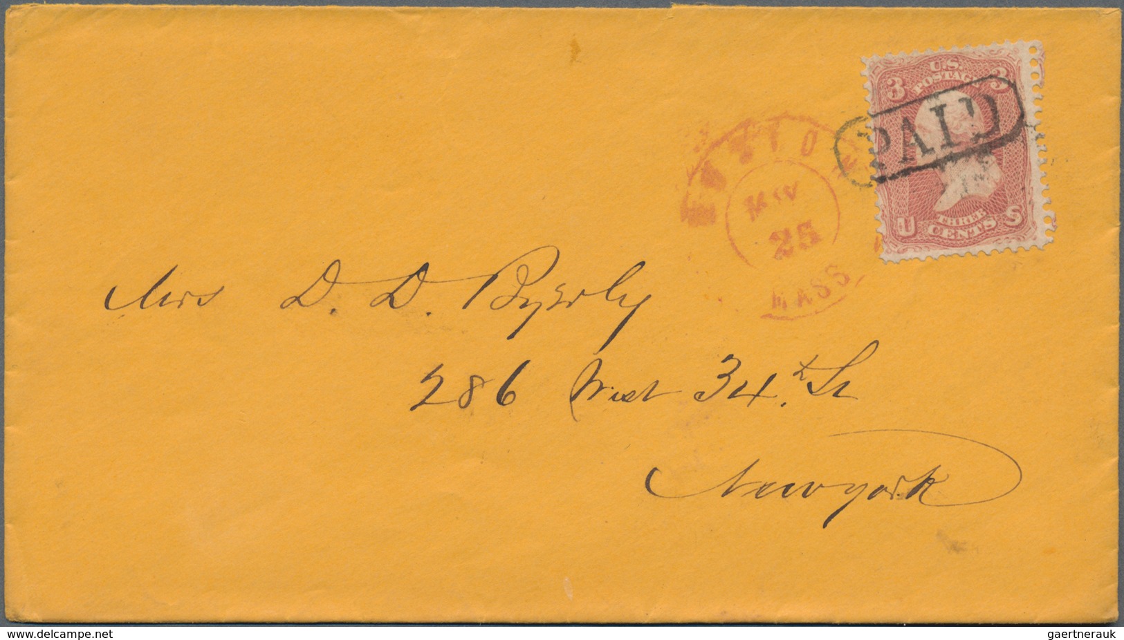 Vereinigte Staaten Von Amerika: 1861/1960, Accumulation Of Ca. 800 Covers, Postcards And Used Postal - Lettres & Documents