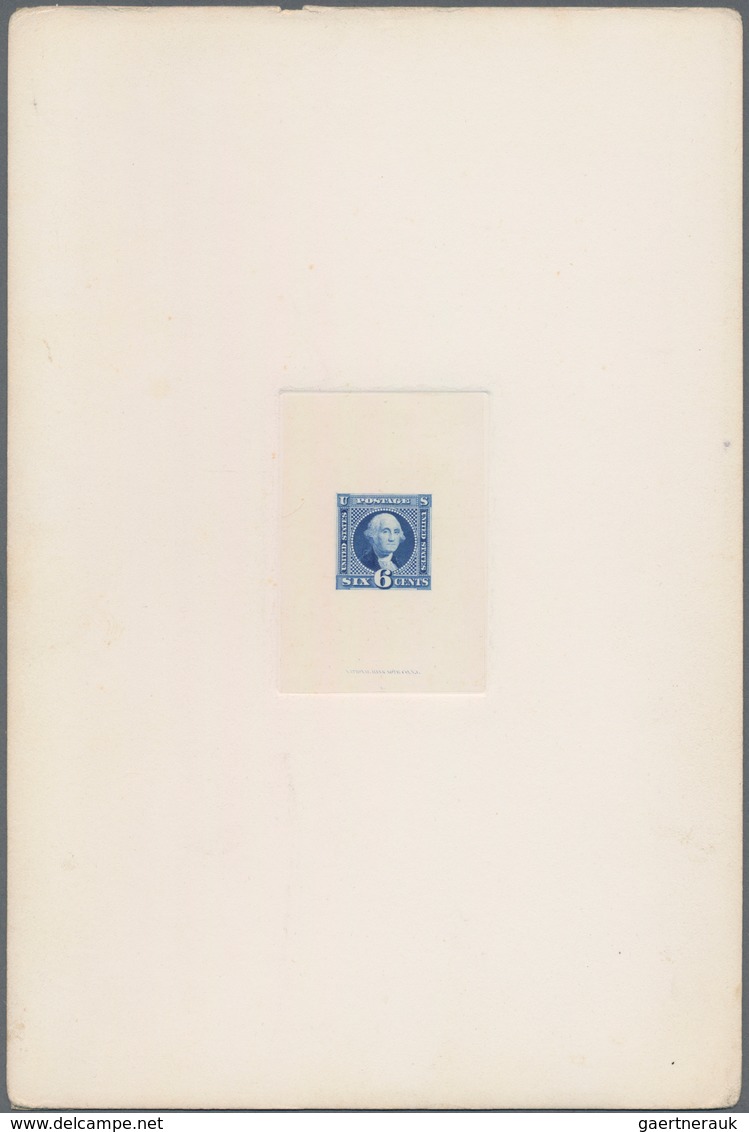 Vereinigte Staaten Von Amerika: 1869, Defintives "Pictorials", 1c.-90c., Complete Set Of Ten "NATION - Brieven En Documenten