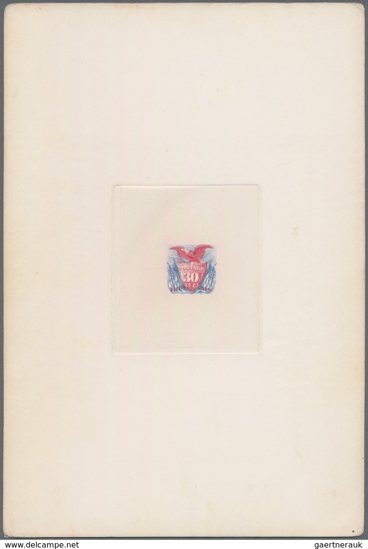 Vereinigte Staaten von Amerika: 1869, Defintives "Pictorials", 1c.-90c., complete set of ten "NATION