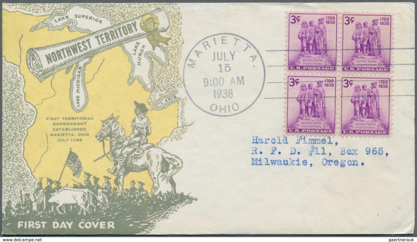 Vereinigte Staaten von Amerika: 1929/1945 (focus on 1930s), Lot of 107 FDC often bearing stamps in u