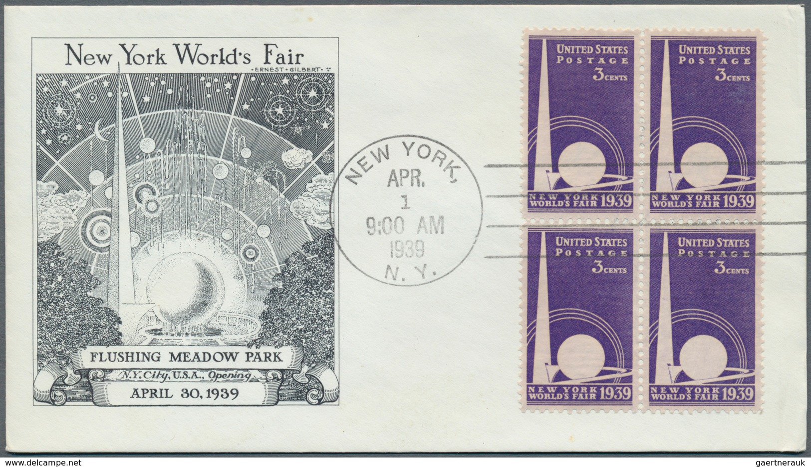 Vereinigte Staaten Von Amerika: 1939, NEW YORK WORLD'S FAIR, Lot Of 51 Only Different FDC Concening - Cartas & Documentos