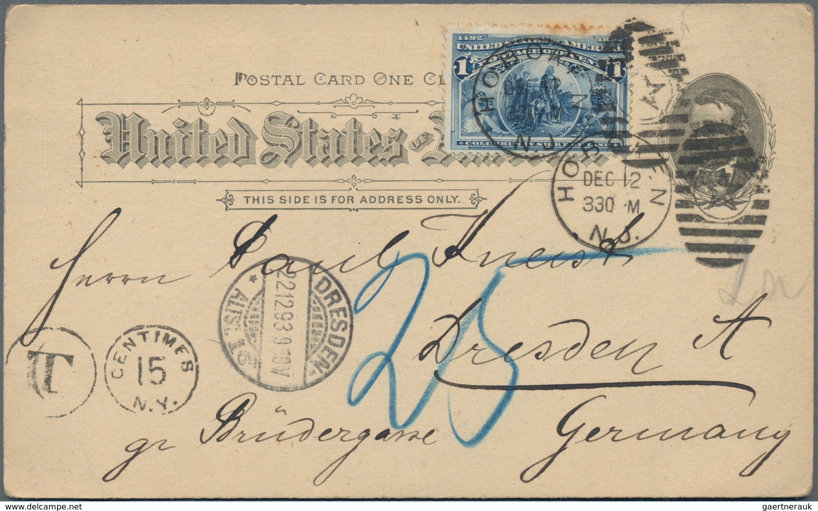 Vereinigte Staaten von Amerika - Ganzsachen: 1870/1930 accumulation of ca. 430 unused and used posta