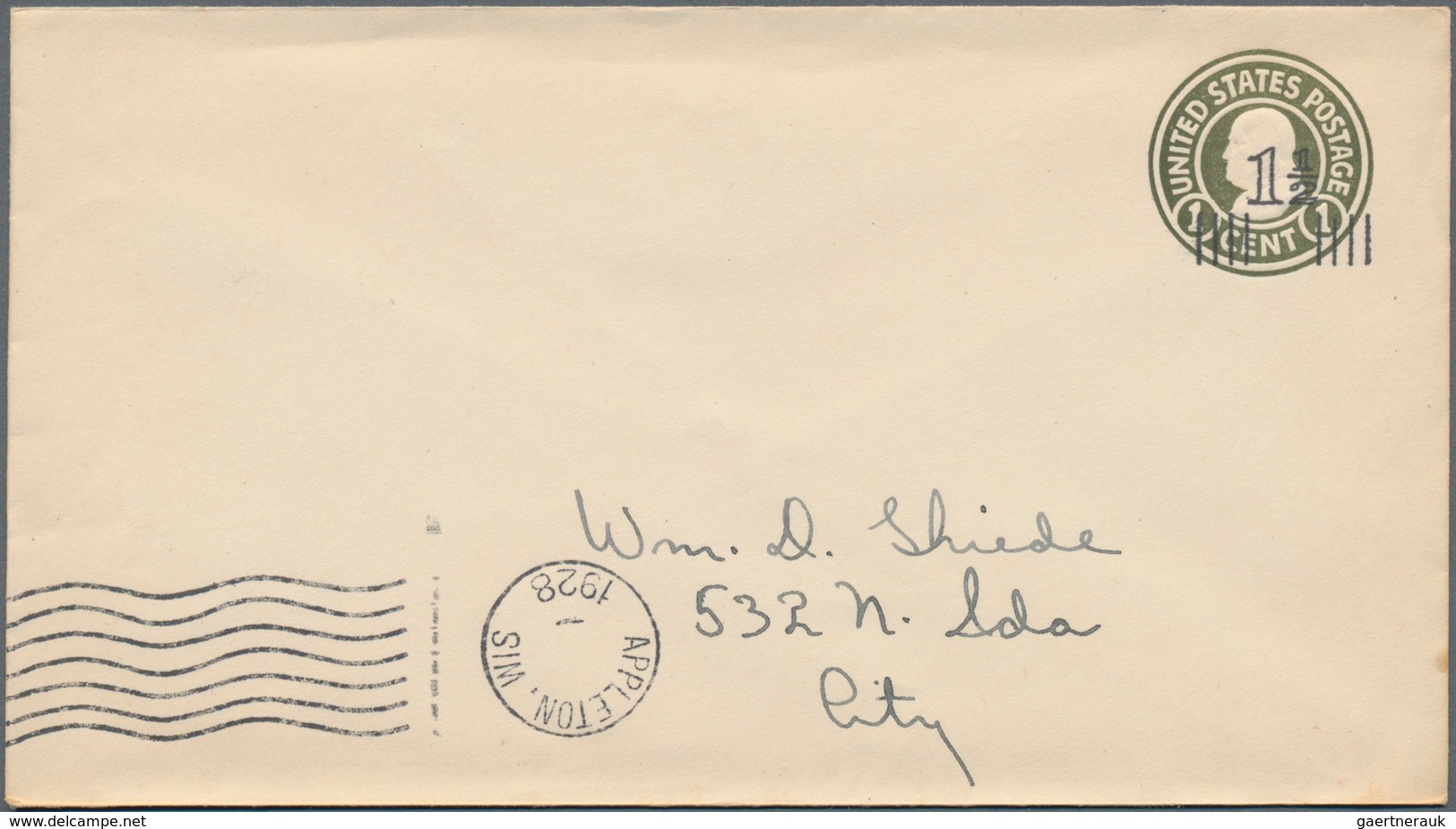 Vereinigte Staaten Von Amerika - Ganzsachen: 1917/49 Ca. 600 Commercially Used Postal Stationery Env - Altri & Non Classificati