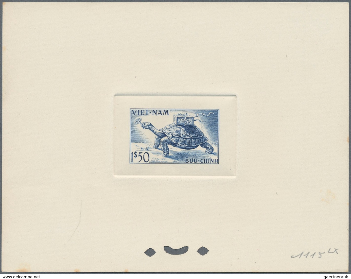 Vietnam-Süd (1951-1975): 1955/1970, Collection Of 64 Different EPREUVE DE LUXE, Comprising Michel No - Viêt-Nam