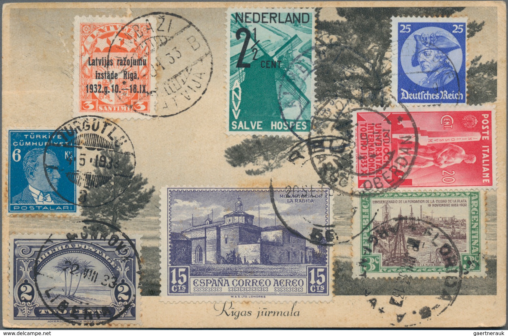 Alle Welt: 1880/1970 (ca.): Fine lot of about 200 covers, cards and stationeries comprising interest