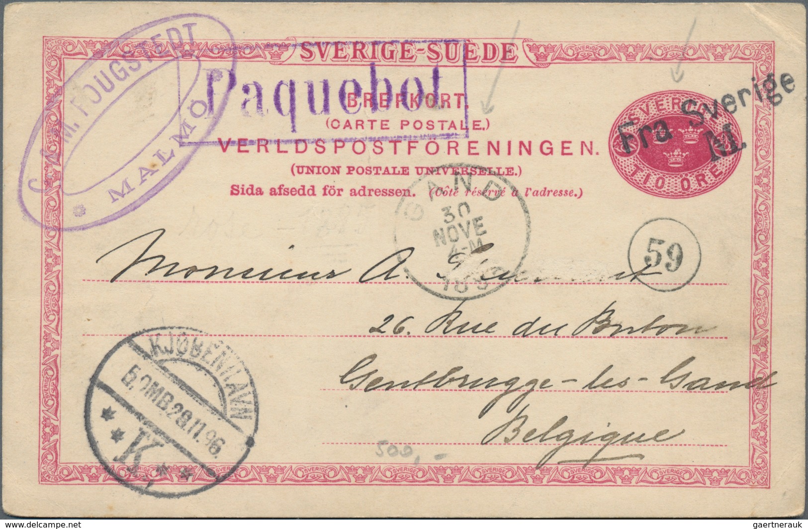 Alle Welt: 1880/1970 (ca.): Fine lot of about 200 covers, cards and stationeries comprising interest