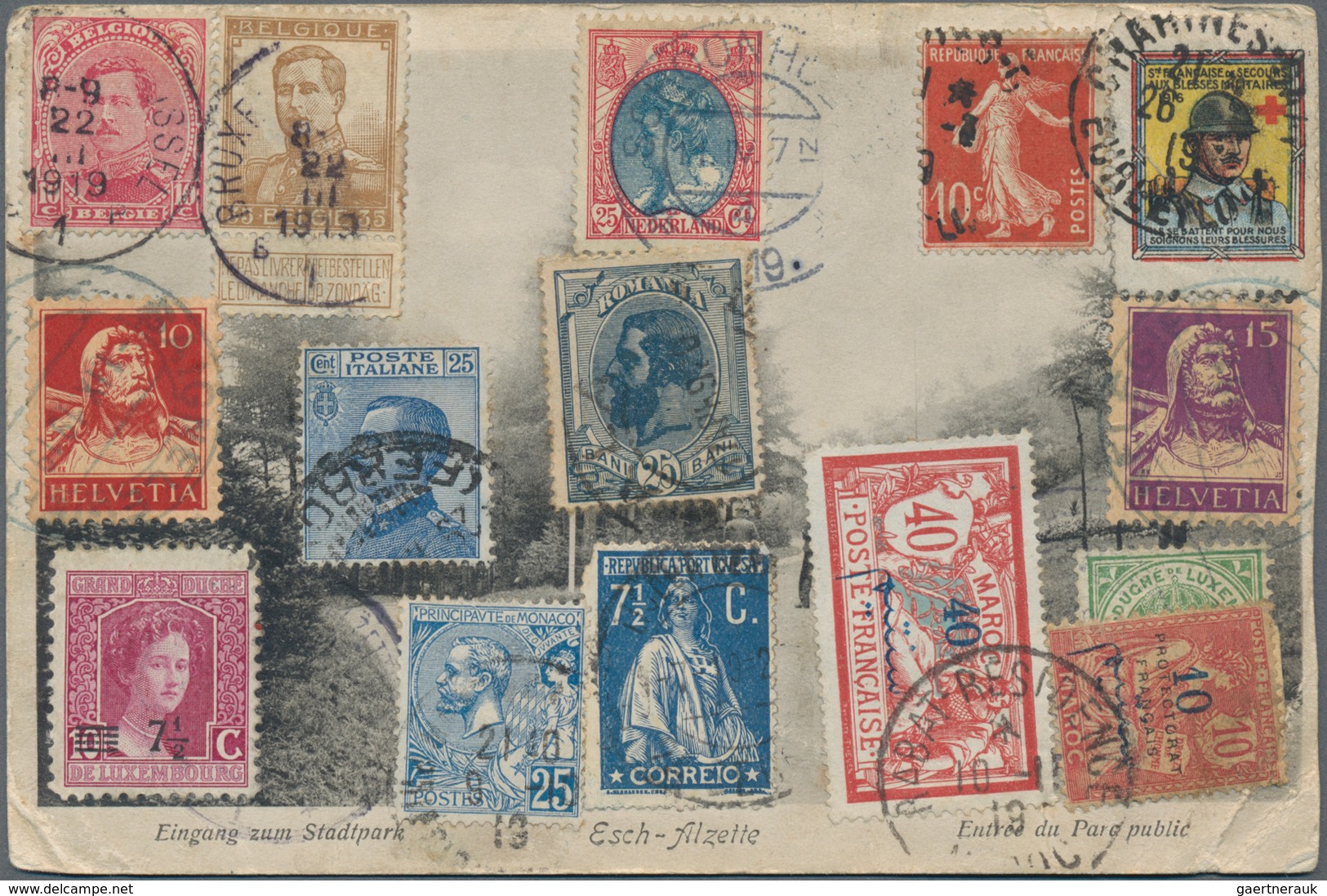 Alle Welt: 1880/1970 (ca.): Fine lot of about 200 covers, cards and stationeries comprising interest