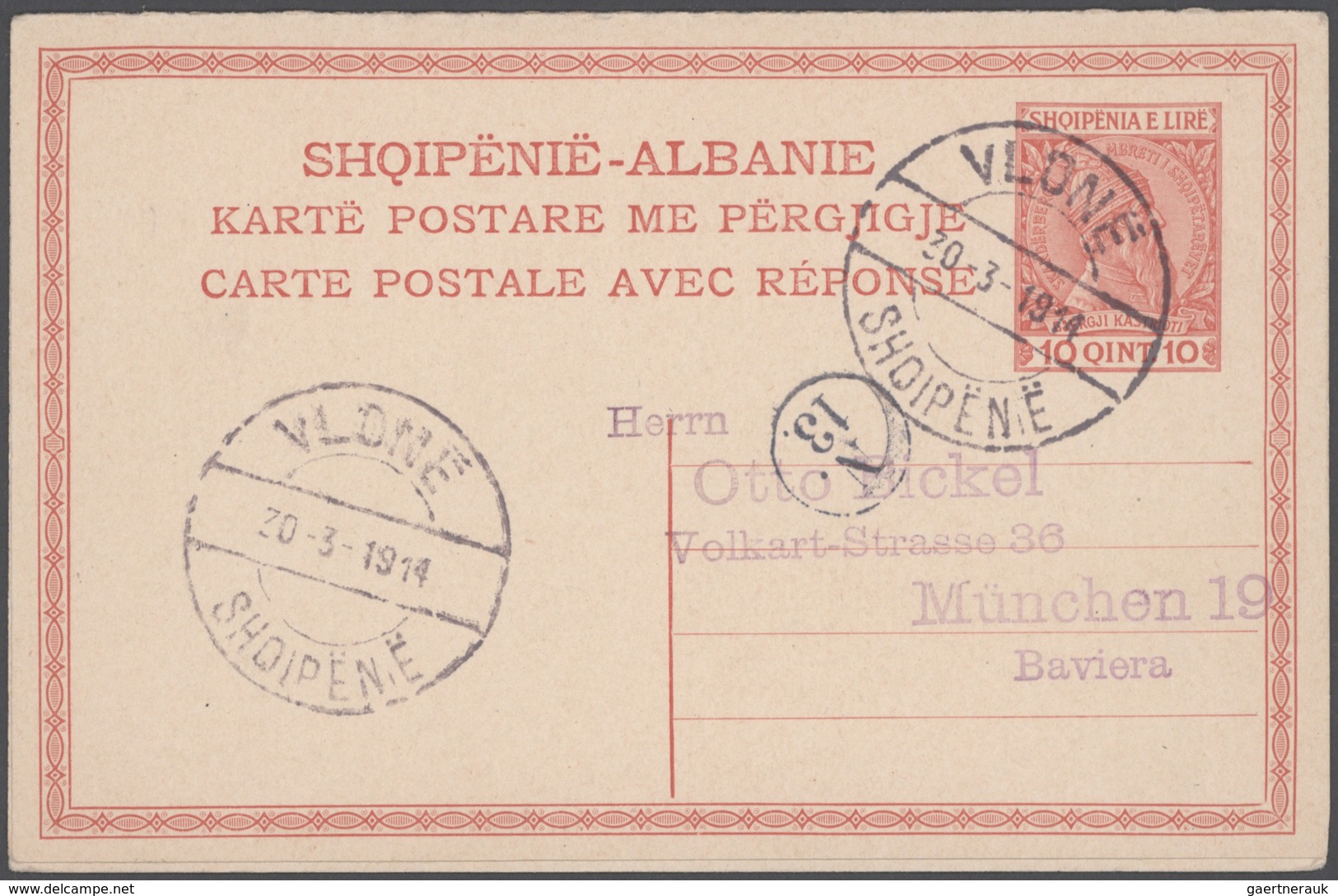 Alle Welt: 1880/1960 (ca.), collection of apprx. 1.350 used/unused stationeries Europe/Overseas in s