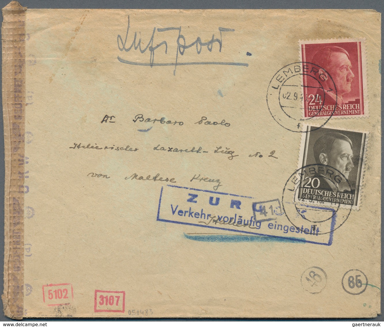 Alle Welt: 1939/73, holding of about 340 letters, cards, picture-postcards, wrappers, a telegram and