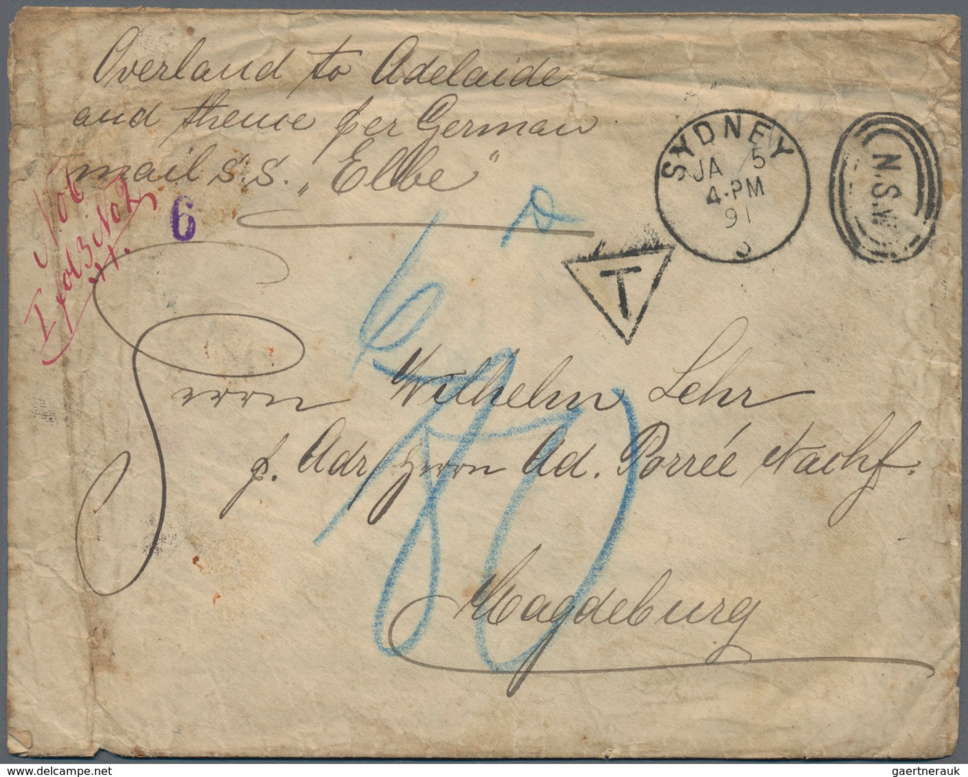 Alle Welt: 1880/1955, collection of apprx. 110 covers/cards/used stationeries, incl. several interes