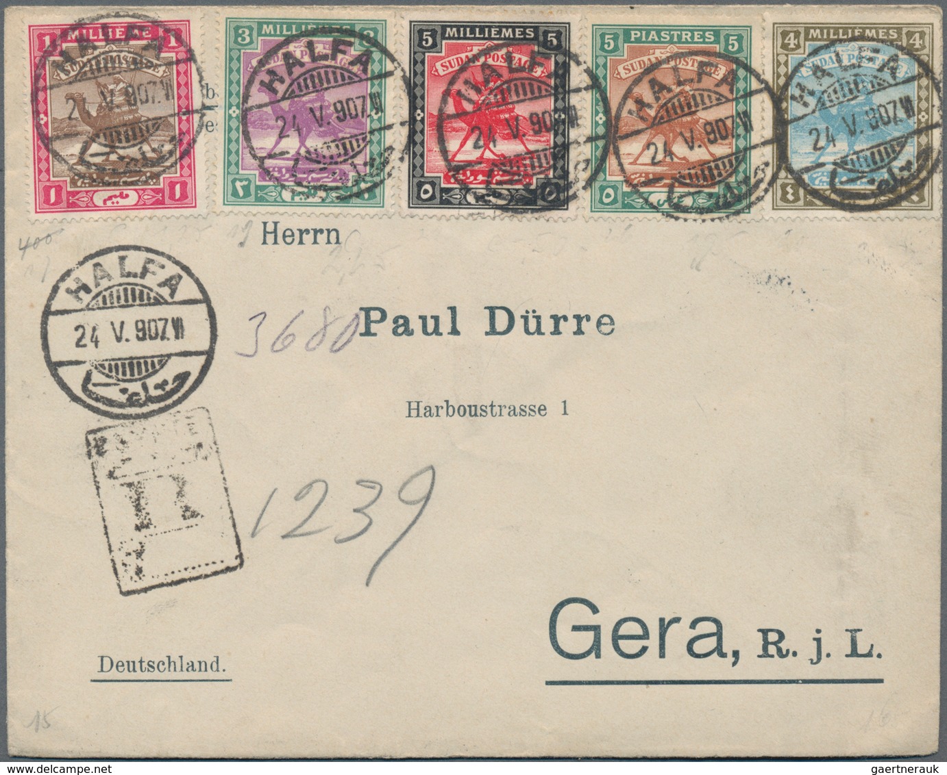 Alle Welt: 1890/1950 (ca.), Assortment Of Apprx. 60 Covers/cards/stationeries, Comprising E.g. Briti - Colecciones (sin álbumes)