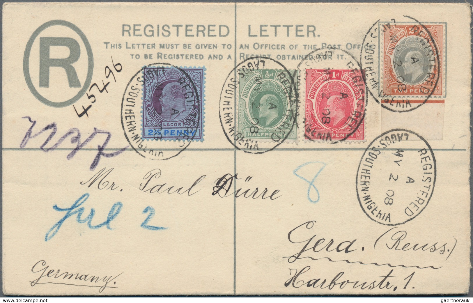 Alle Welt: 1890/1950 (ca.), assortment of apprx. 60 covers/cards/stationeries, comprising e.g. Briti