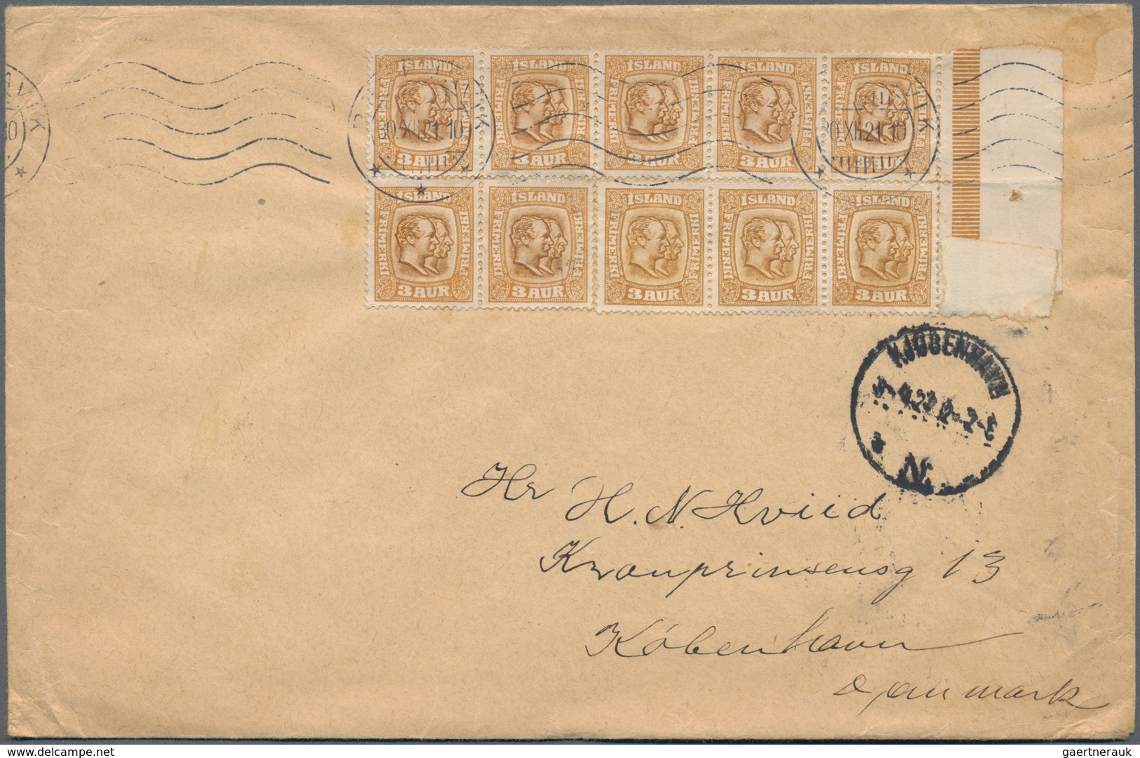 Alle Welt: 1889/1936, Lot Of 32 Covers/cards, Comprising E.g. Straits Settlements Perfin, Nice Airma - Verzamelingen (zonder Album)