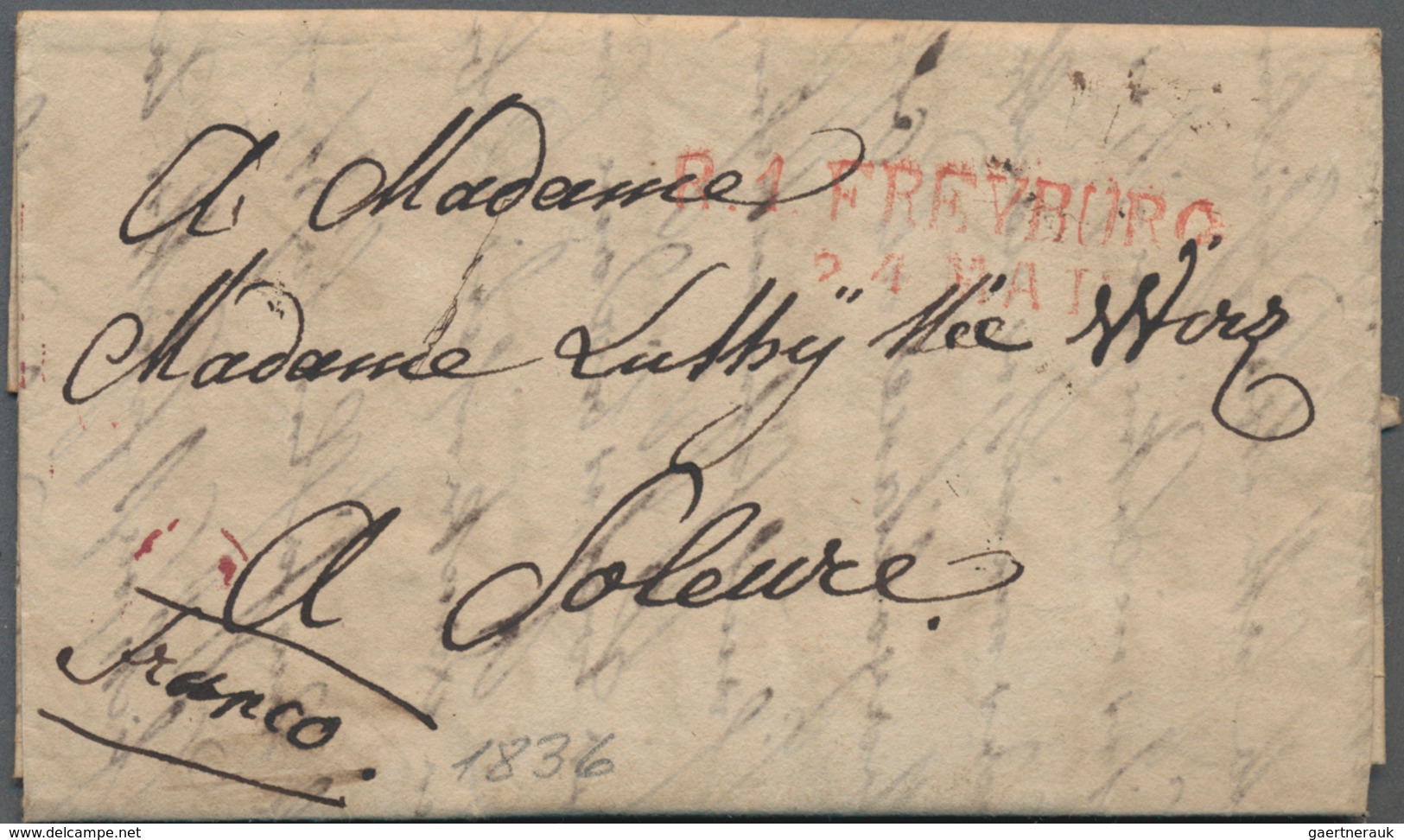 Alle Welt: 1836 To Modern: More Than 100 Covers, Postcards And Postal Stationery Items Worldwide, Fr - Colecciones (sin álbumes)