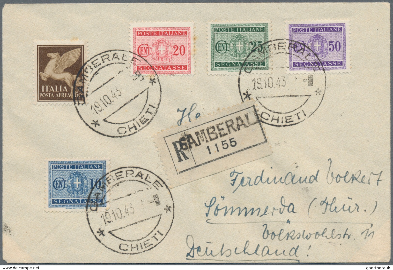 Alle Welt: 1890/1950 (ca.), collection of apprx. 100 covers/cards/used stationeries, e.g. USA, Italy
