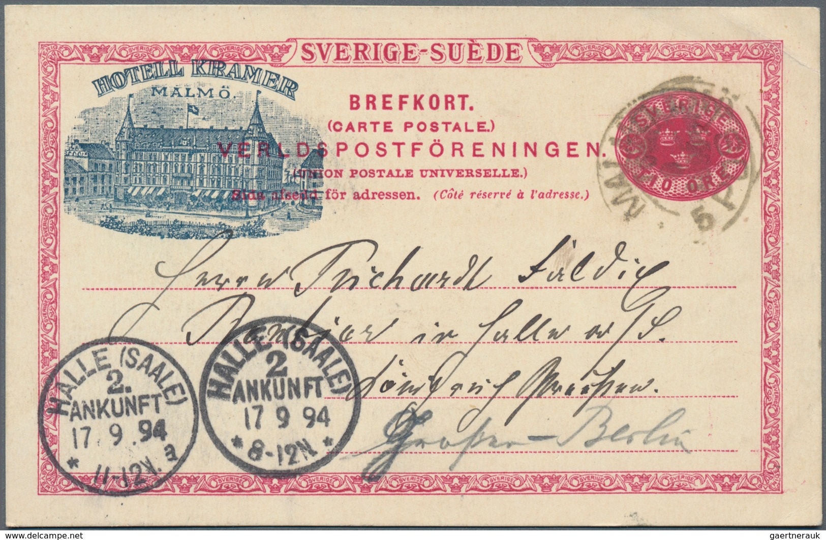 Alle Welt: 1874/1920 (ca.), mainly Europe, collection of apprx. 120 commercially used stationeries,