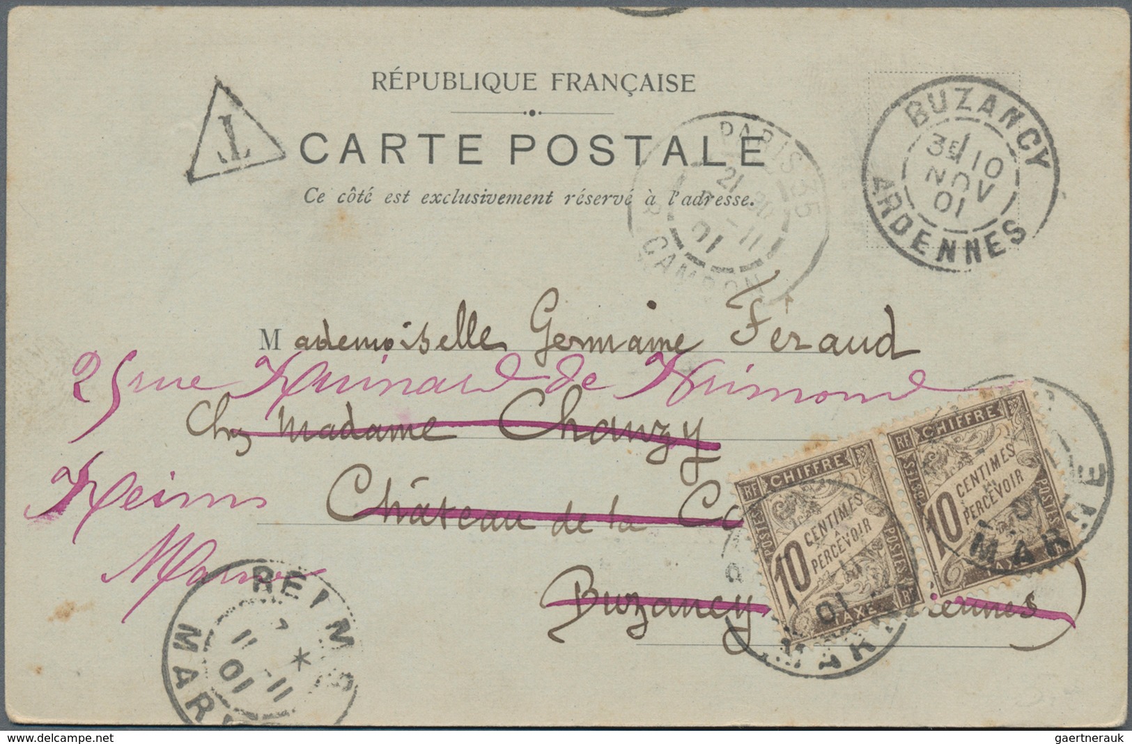 Alle Welt: 1897/2007, Insufficiently Paid Mail, Collection Of Apprx. 90 Covers/cards, Mainly Europe - Colecciones (sin álbumes)