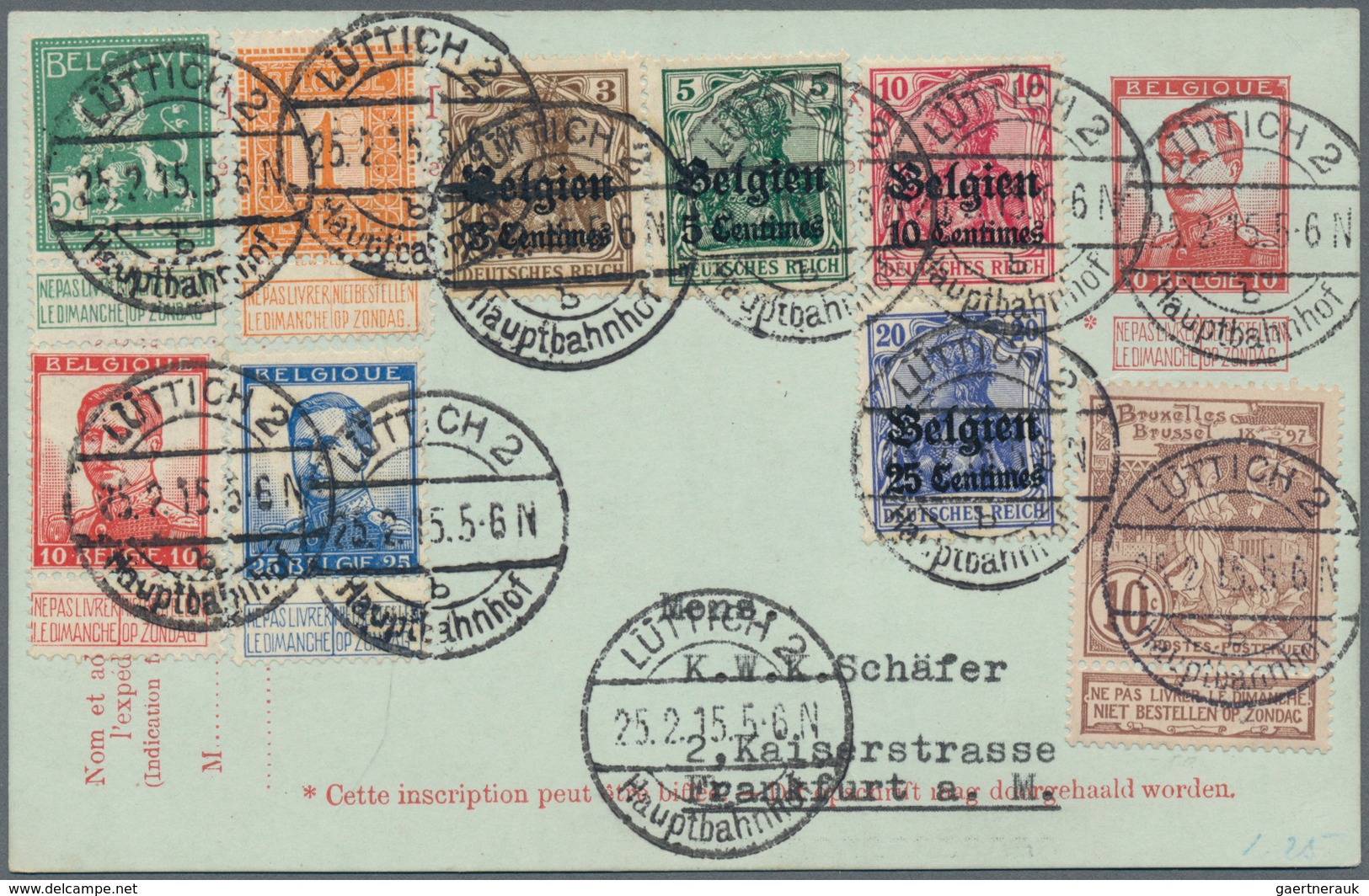 Alle Welt: 1900/1960 (ca.), Assortment Of Apprx. 190 Covers/cards, A Nice Selection Of Commercial An - Colecciones (sin álbumes)