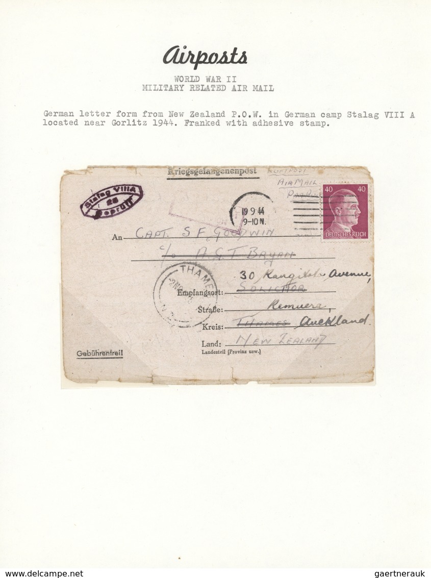 Alle Welt - Ganzsachen: Ca. 2000 Aerogrammes (unfolded, used, CTO) and postal stationery from El sal