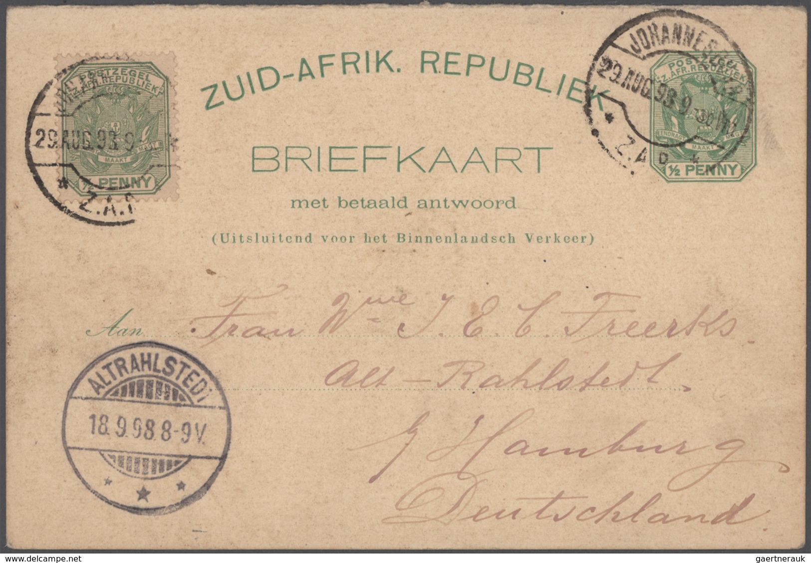 Übersee: 1898/1990(ca.), A Lot With More Than 700 Mostly Used Covers Mainly From Various African Cou - Autres & Non Classés