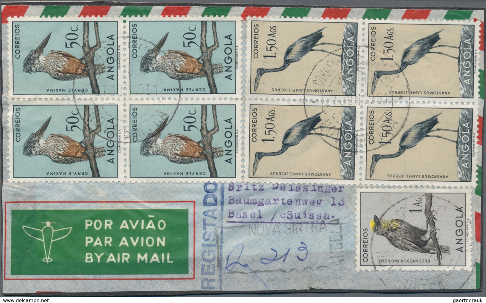 Afrika: 1895/1990 (ca.), Holding Of Apprx. 177 Covers/cards/used Stationeries Of Various States Incl - Africa (Varia)