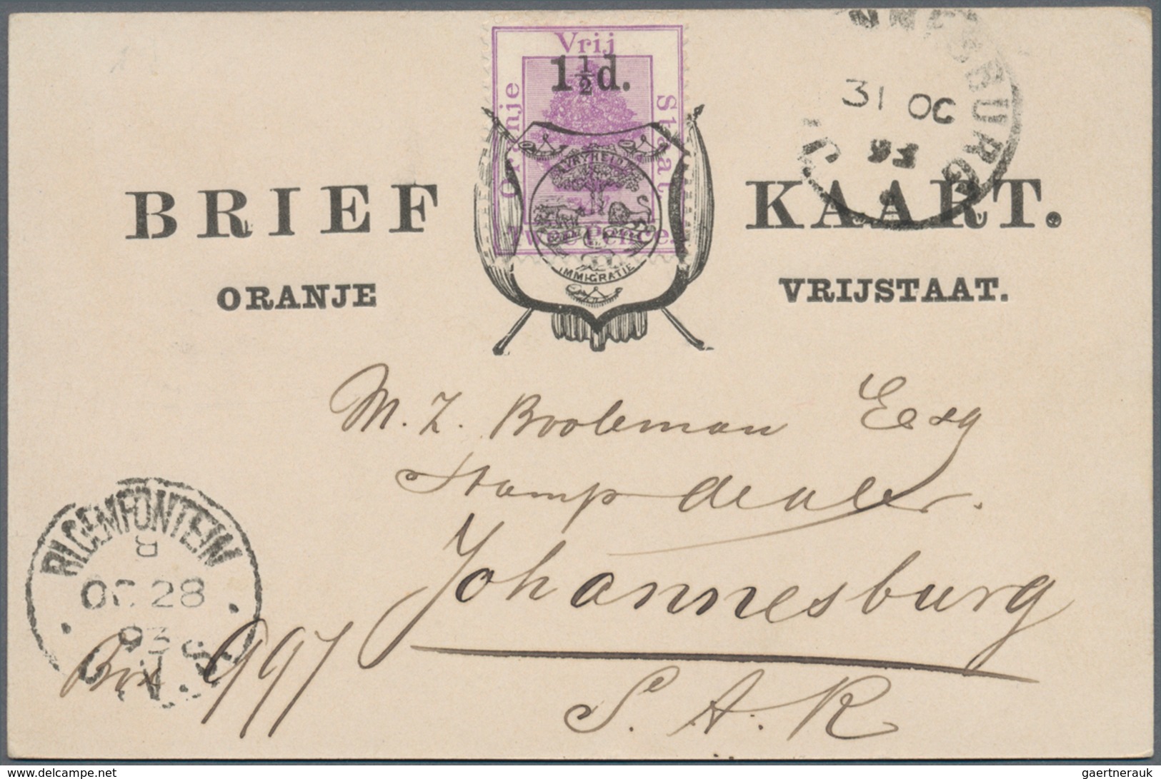 Afrika: 1880/1980 (ca.) Holding Of About 160 Covers From The Former Colonial Areas And Successor Cou - Autres - Afrique