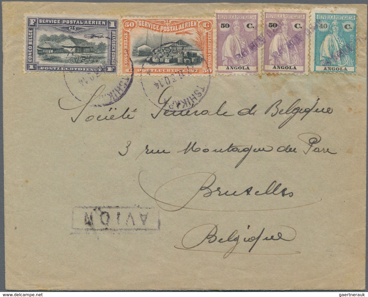 Afrika: 1911-1940's: Group of 20 airmail covers from (many) or to (Few) Africa, British mostly, incl