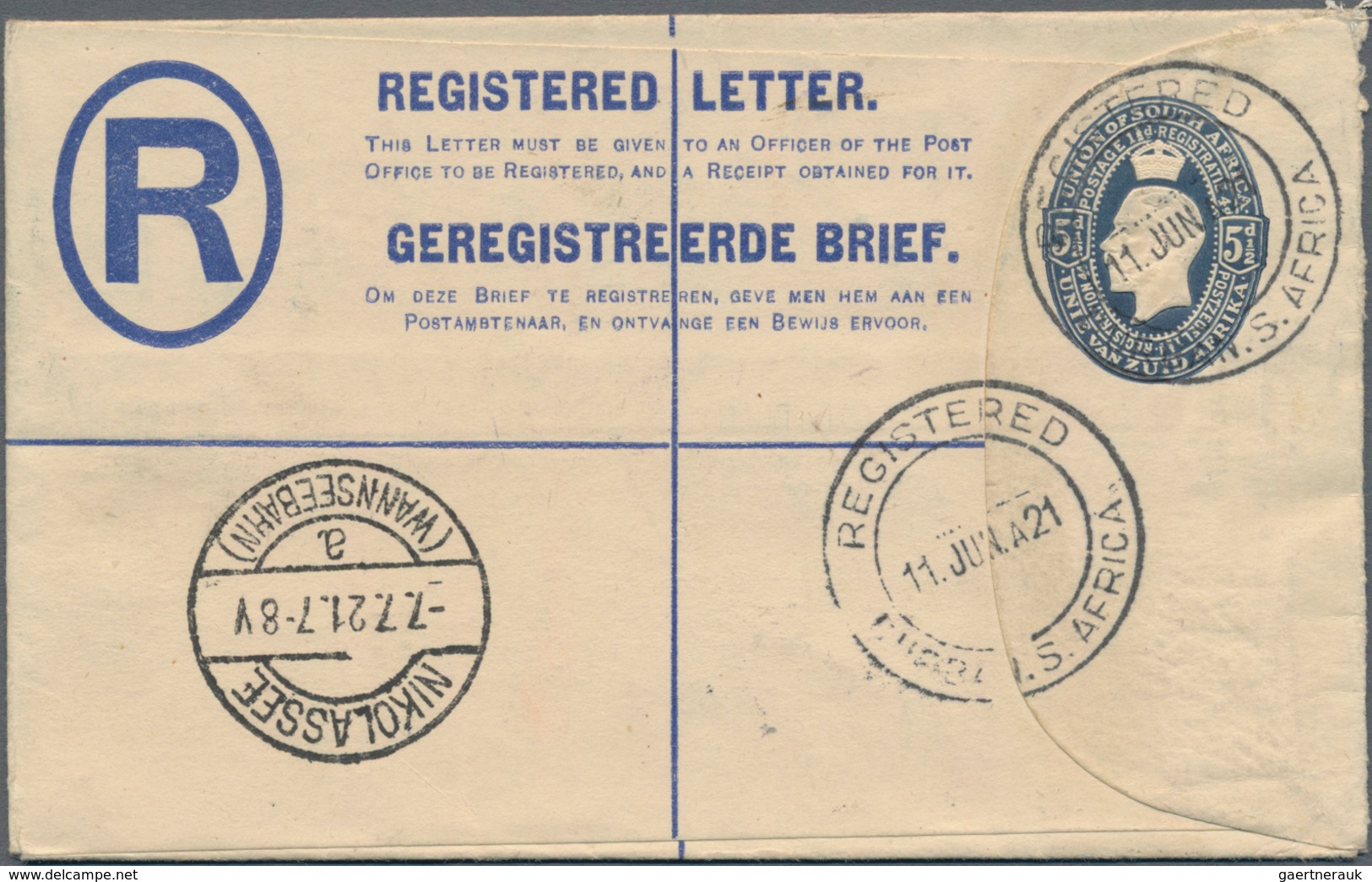 Afrika: 1910/64 (ca.), Angola-Uganda,ca. 54 Briefe Und Wenige Gelaufenen Ganzsachen Meist Aus Einer - Africa (Varia)