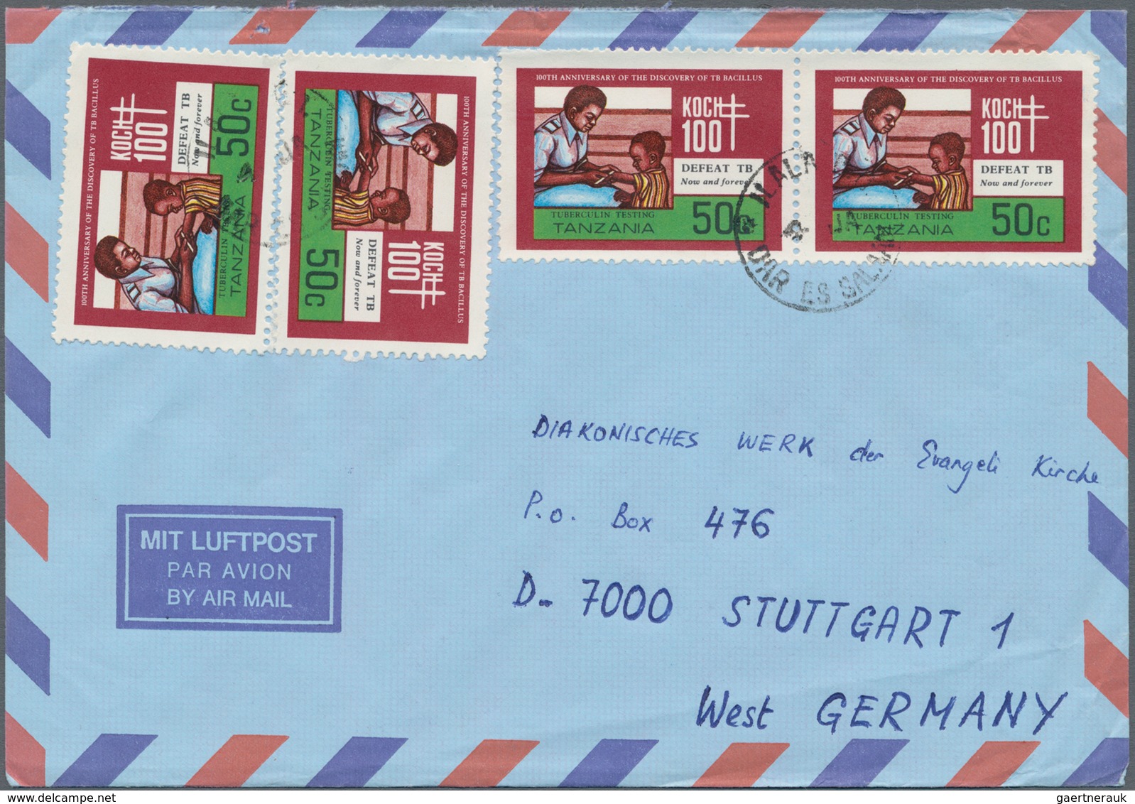 Afrika: 1956/1993, British East Africa, Accumulation Of Apprx. 190 Commercial (mainly Airmail) Cover - Autres - Afrique