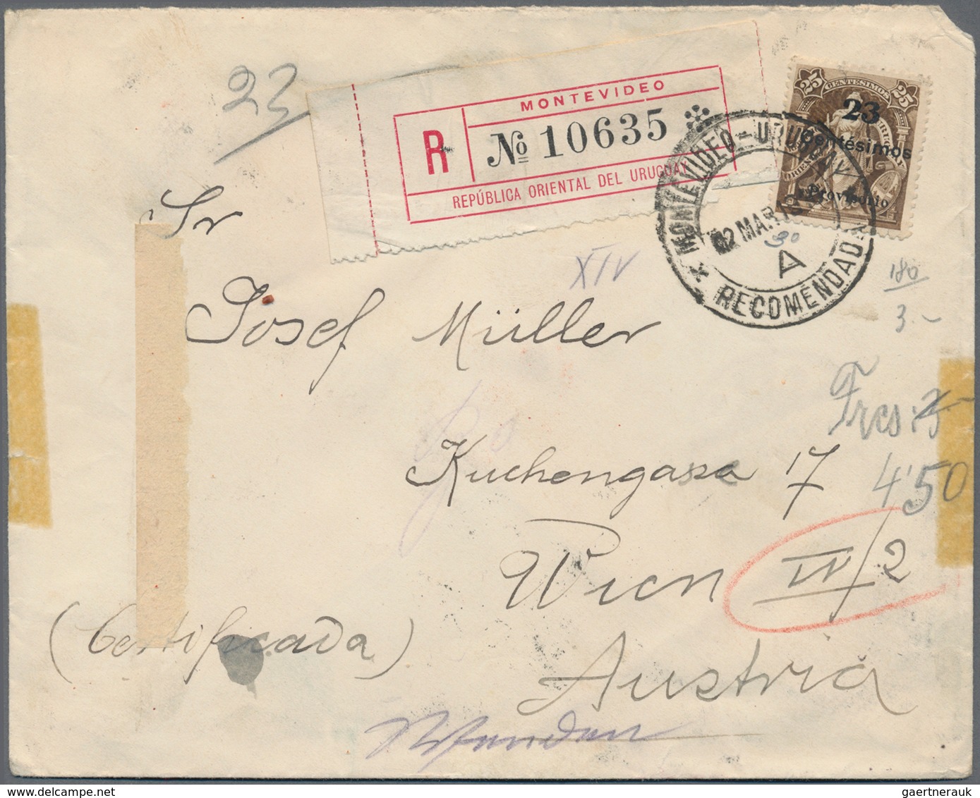 Mittel- und Südamerika: 1900/1950 (ca.), South and Central America, comprehensive holding of covers/