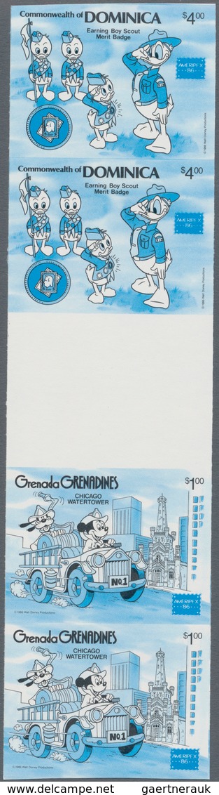 Karibik: 1970/1990 (ca.), Duplicated Accumulation Incl. Grenada And Grenadines, St. Vincent, Dominic - Otros - América