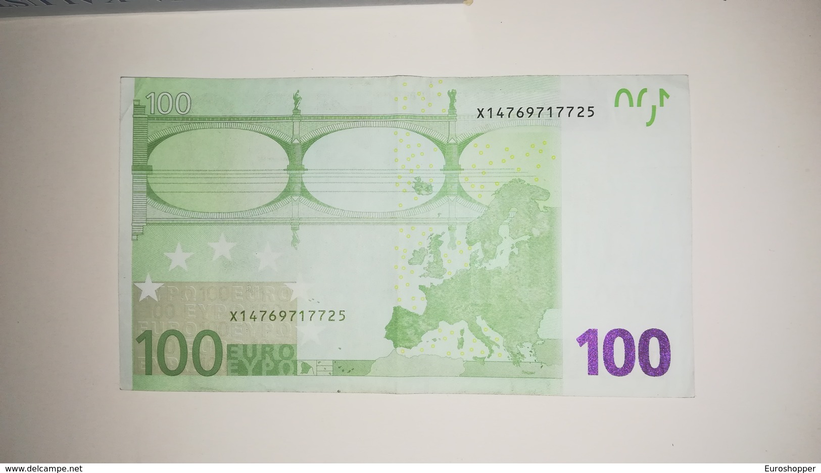 EURO-GERMANY 100 EURO (X) R008 Sign Draghi - 100 Euro