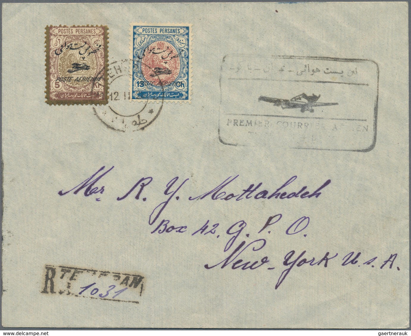 Asien: 1900/1970 (ca.), comprehensive holding of covers/cards, comprising Cambodia, Laos, Iran, Leba