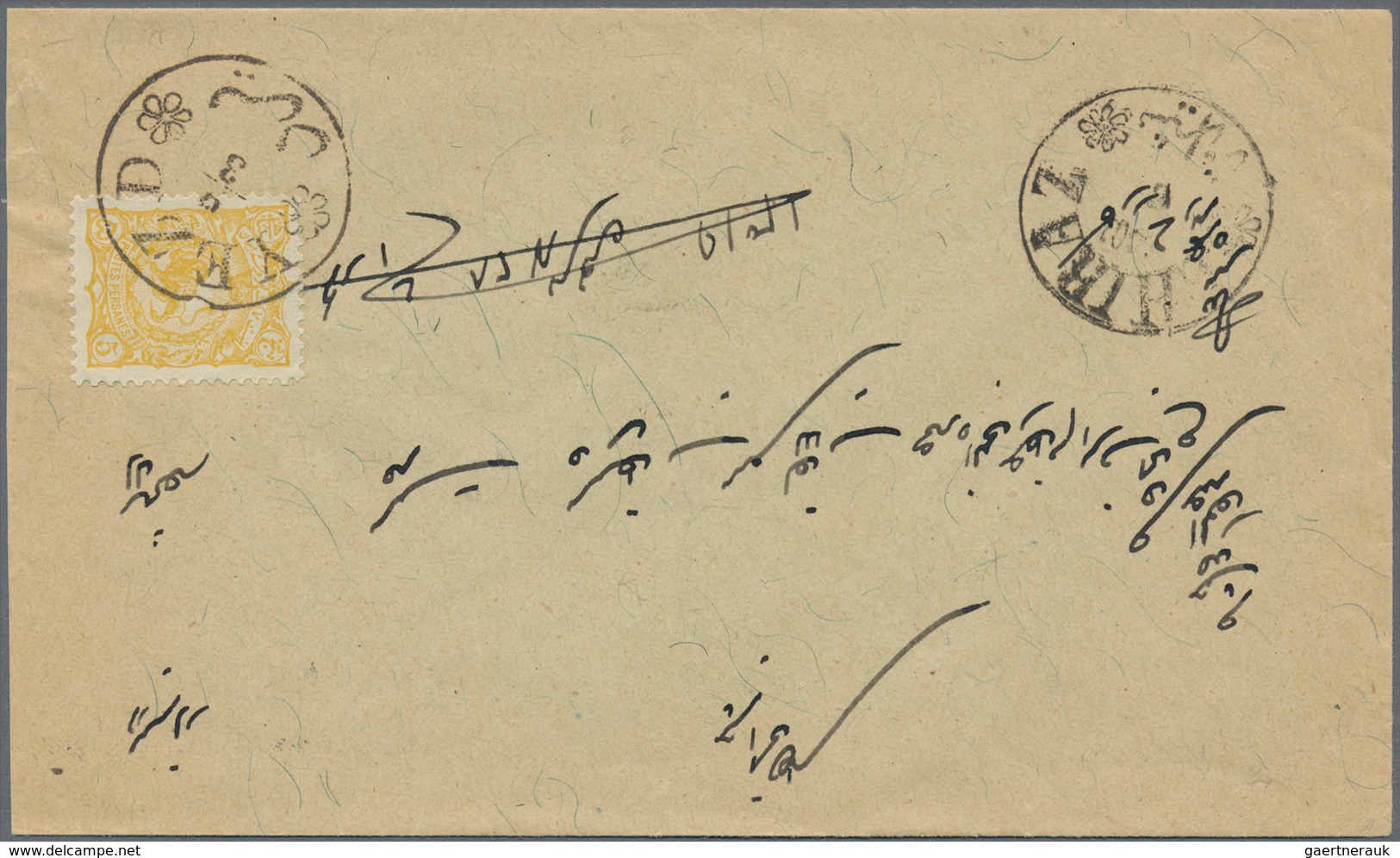 Asien: 1900/1970 (ca.), comprehensive holding of covers/cards, comprising Cambodia, Laos, Iran, Leba