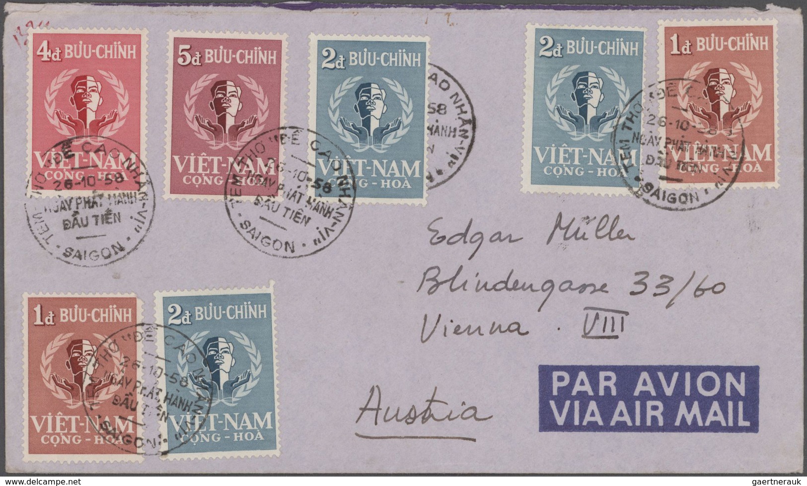 Asien: 1920/2000 (ca.), Assortment Of Nearly 150 Covers/cards With Many Interesting And Attractive F - Autres - Asie