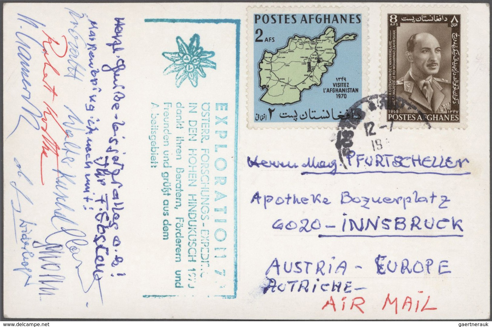 Asien: 1920/2000 (ca.), Assortment Of Nearly 150 Covers/cards With Many Interesting And Attractive F - Otros - Asia