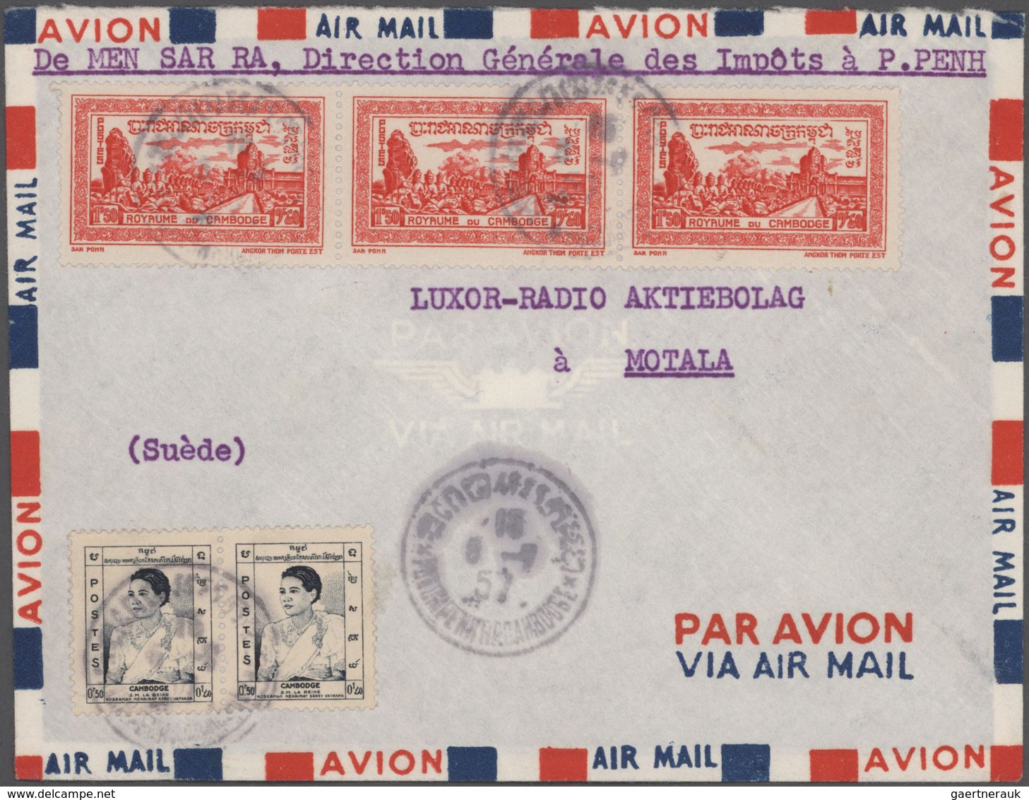 Asien: 1920/2000 (ca.), assortment of nearly 150 covers/cards with many interesting and attractive f