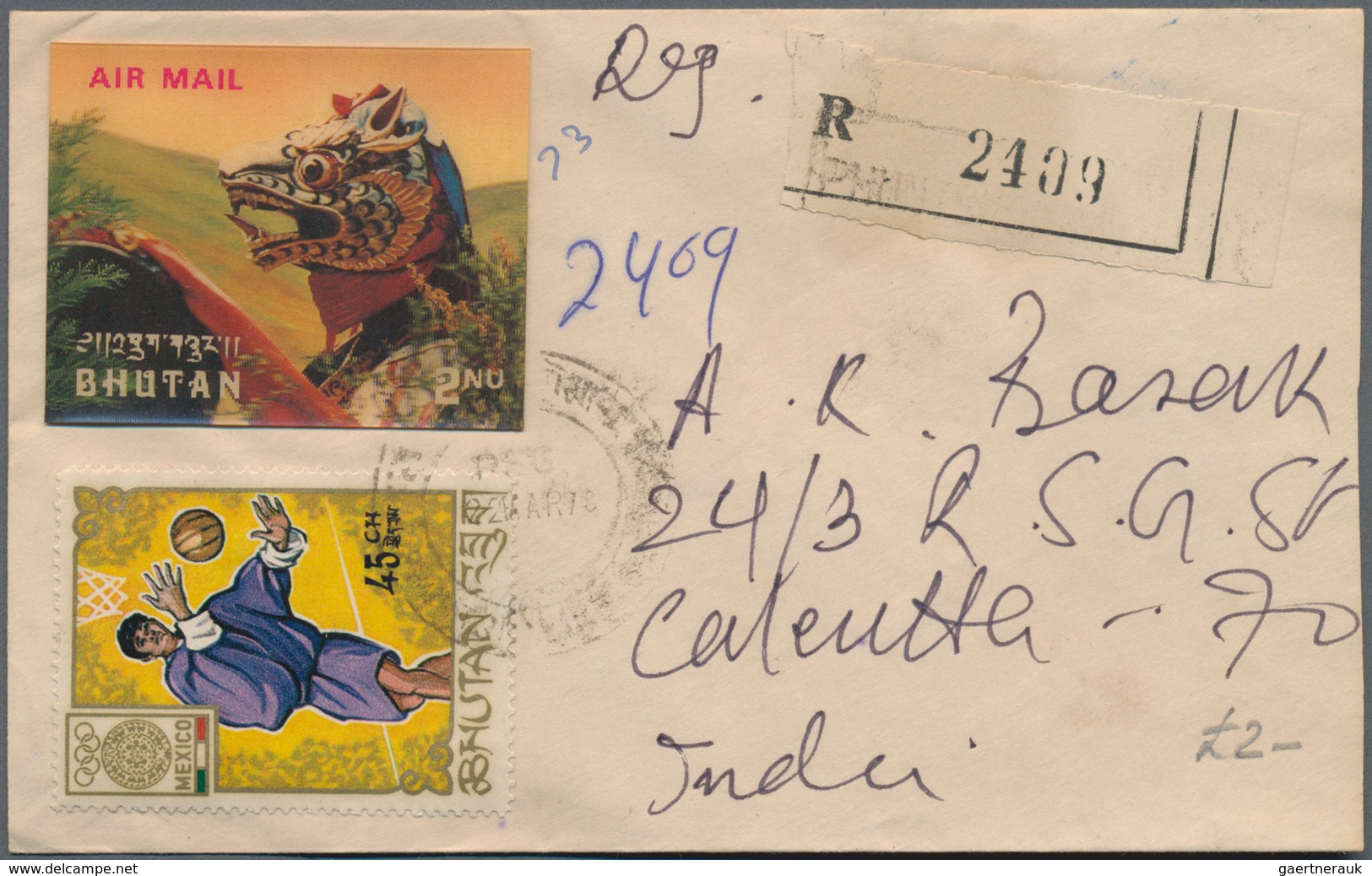 Asien: 1890/2000 (ca.), Mint, Used And Covers (inc. Bhutan) In Box With Mainly SEA Inc. Cambodia, Si - Autres - Asie