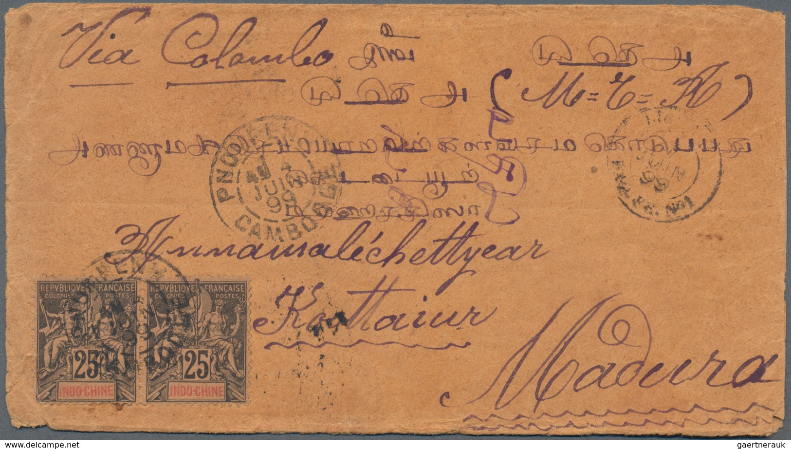 Asien: 1890/2000 (ca.), mint, used and covers (inc. Bhutan) in box with mainly SEA inc. Cambodia, Si