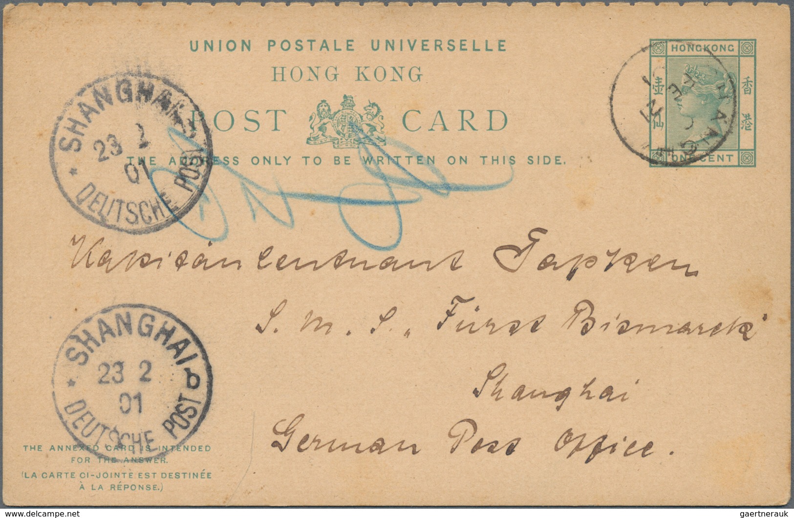 Asien: 1899/1939, Little Accumulation Of 15 Covers, Postcards And Commercially Used Postal Stationer - Otros - Asia
