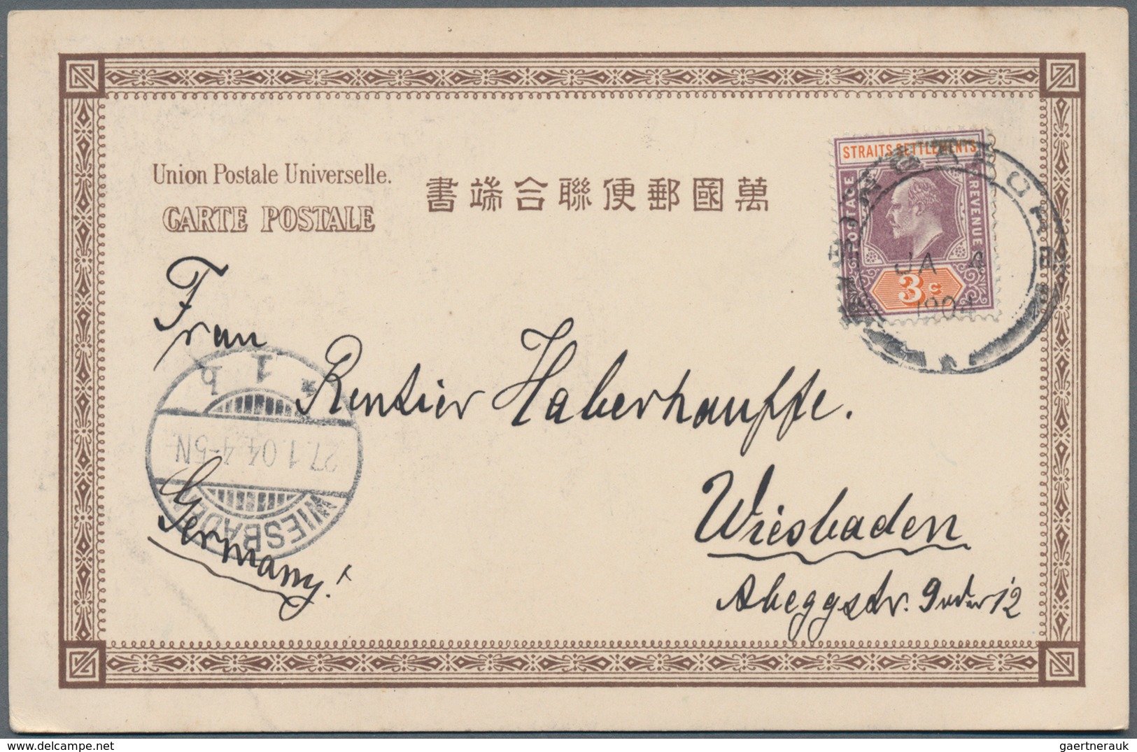 Asien: 1900/2000 (ca.), Mainly Around 1900, Assortment Of More Than 60 Covers/cards, E.g. Nice Selec - Sonstige - Asien