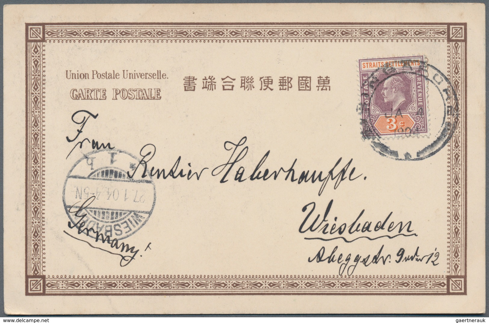 Asien: 1900/2000 (ca.), Mainly Around 1900, Assortment Of More Than 60 Covers/cards, E.g. Nice Selec - Andere-Azië