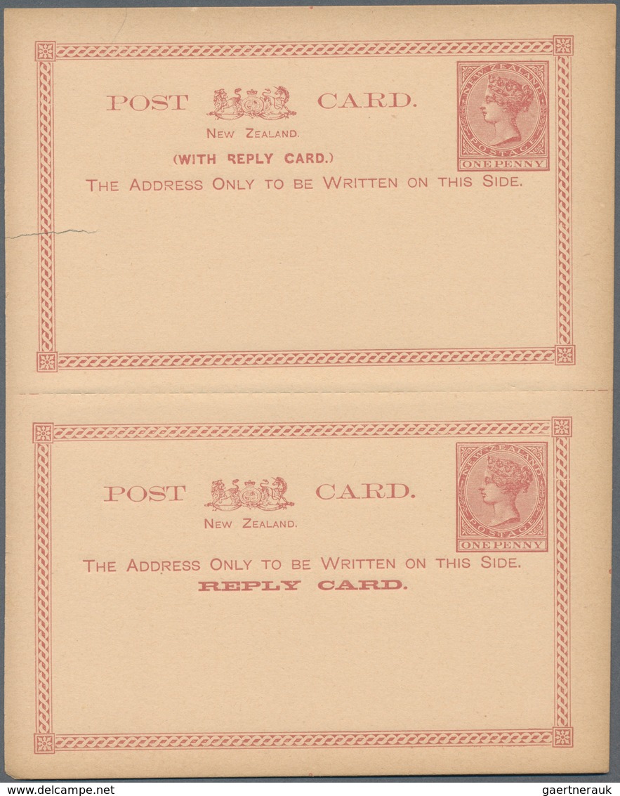 Australien + Ozeanien: 1890/2004 (ca.), accumulation with about 550 postal stationeries and covers i