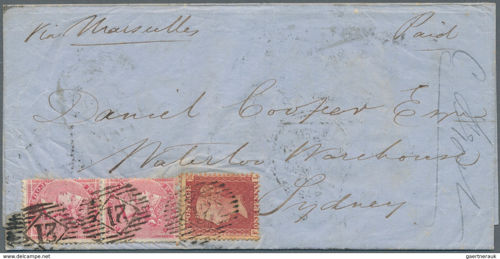 Australien + Ozeanien: 1858/1946, lot of eleven covers/cards comprising Australia/States, NZ and Sol