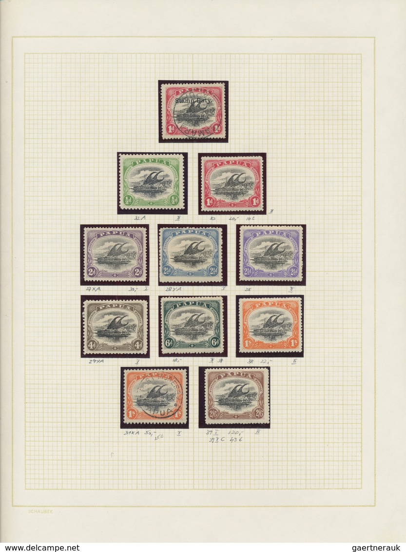 Ozeanien: 1880/2005 (ca.), comprehensive collection on apprx. 175 album pages in a Schaubek album, w