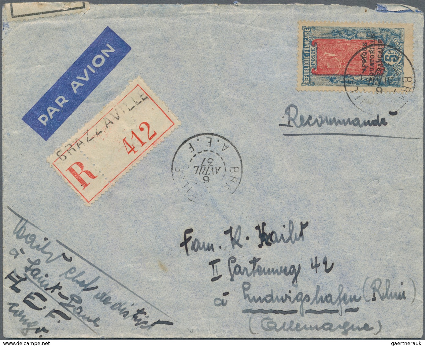 Französische Kolonien: 1924/2005, French colonies/French area, assortment of apprx. 100 covers/cards